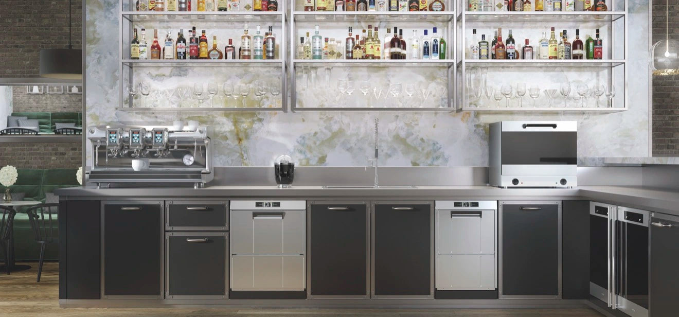 commercial dishwasher for bars and restaurants.